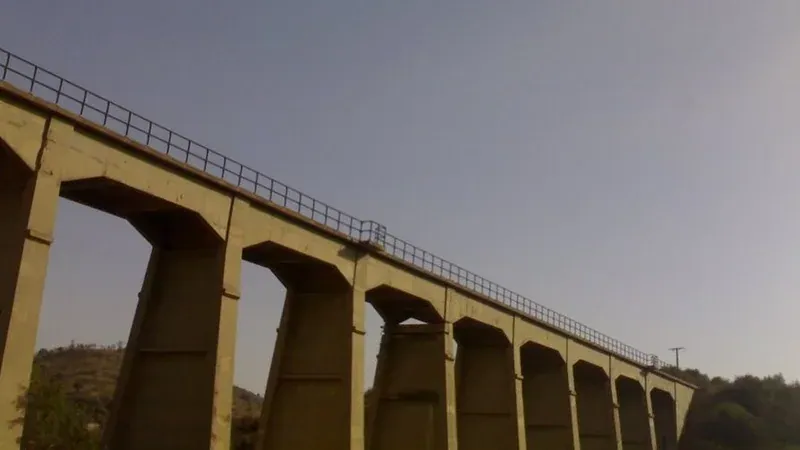 Viaduc ferroviaire en Ghazaouet, Algérie