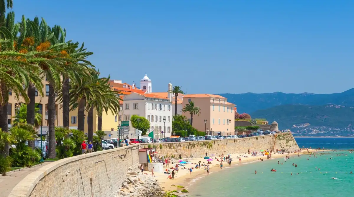 Vue de Ajaccio