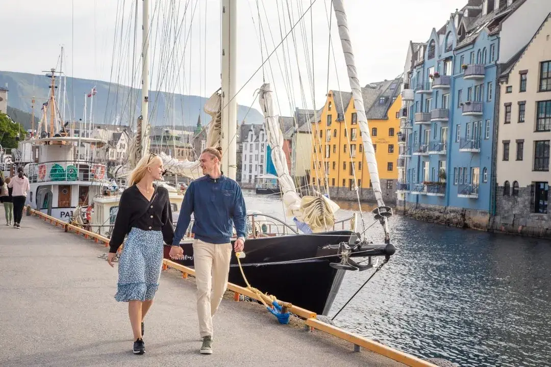 Vue de Ålesund