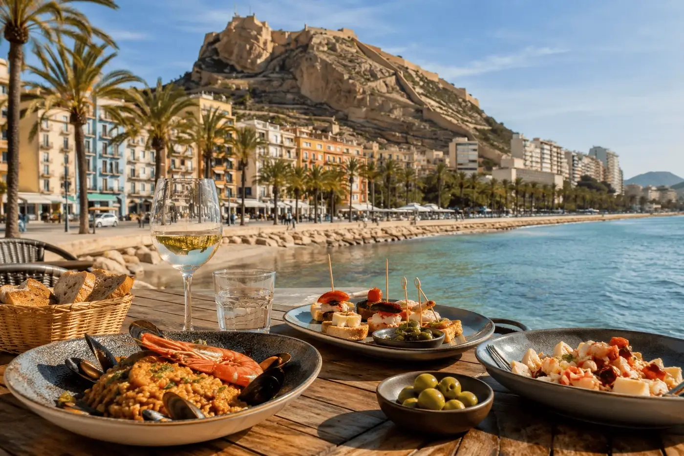 Vue de Alicante