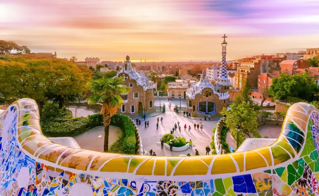 Vue de Barcelona