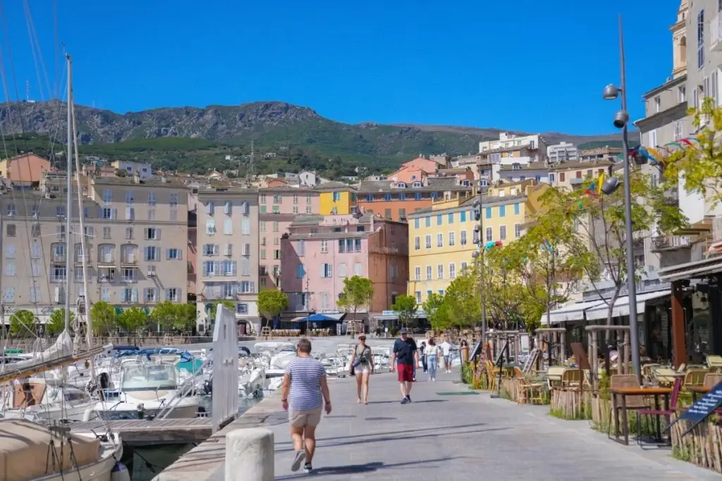 Vue de Bastia