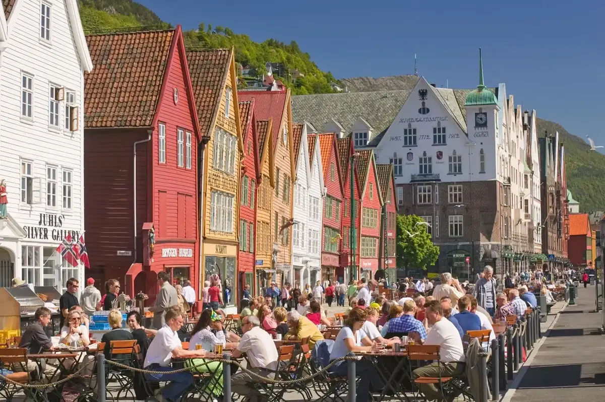 Vue de Bergen