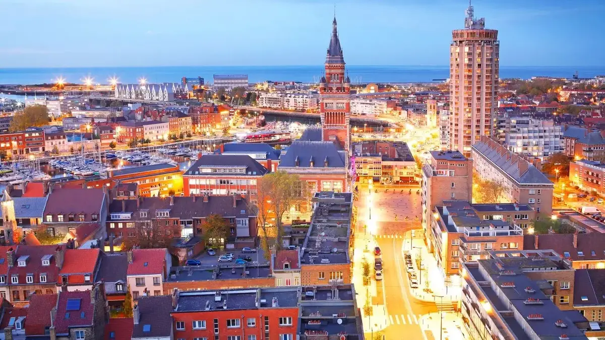 Vue de Dunkerque