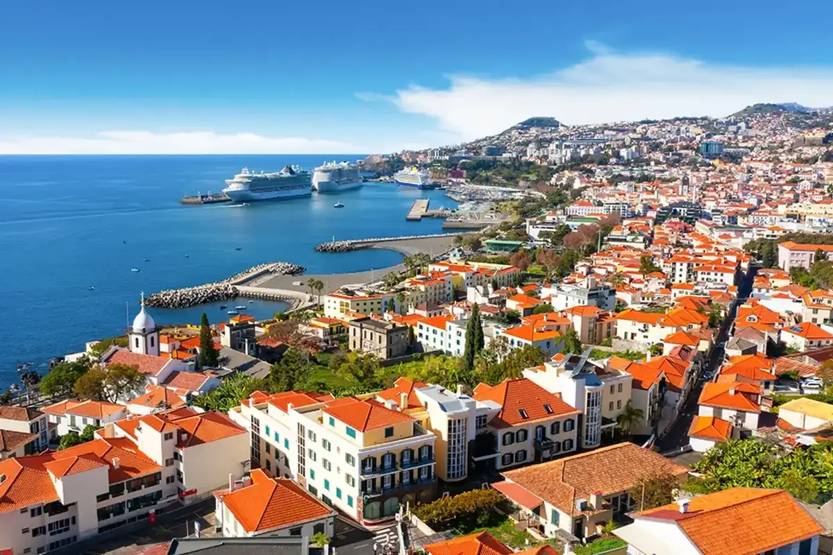 Vue de Funchal