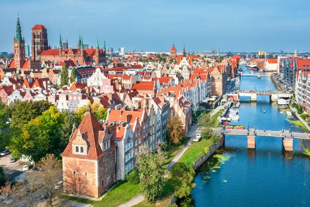 Vue de Gdańsk