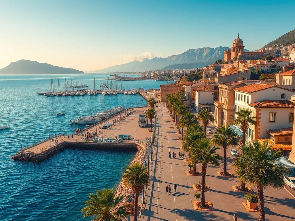 Vue de Reggio Calabria