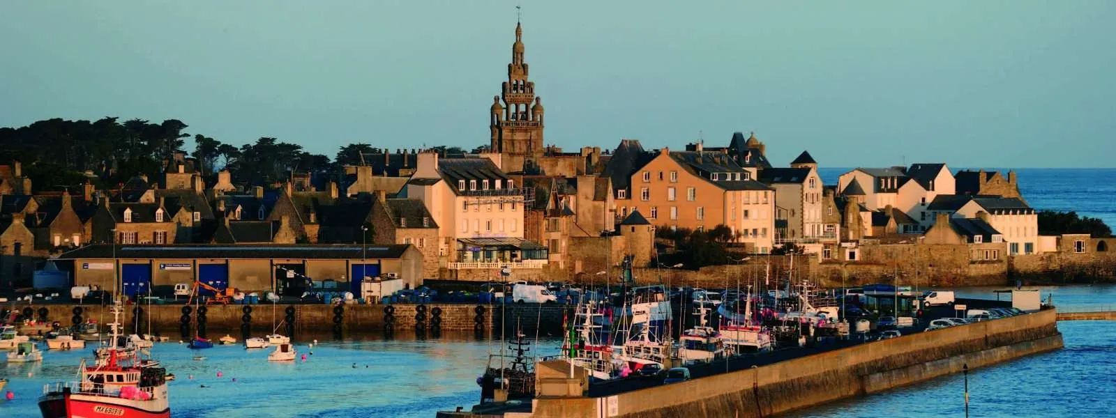 Vue de Roscoff