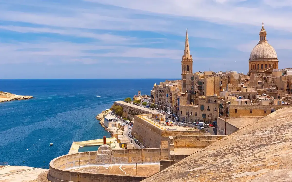 Vue de Valletta