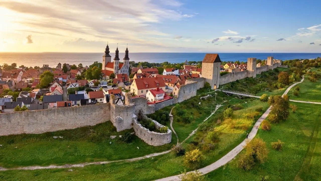 Vue de Visby