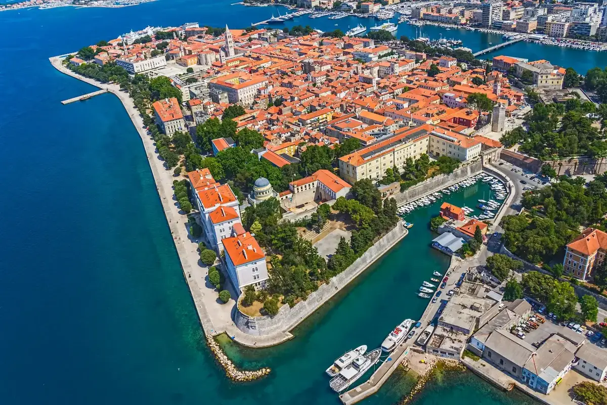 Vue de Zadar
