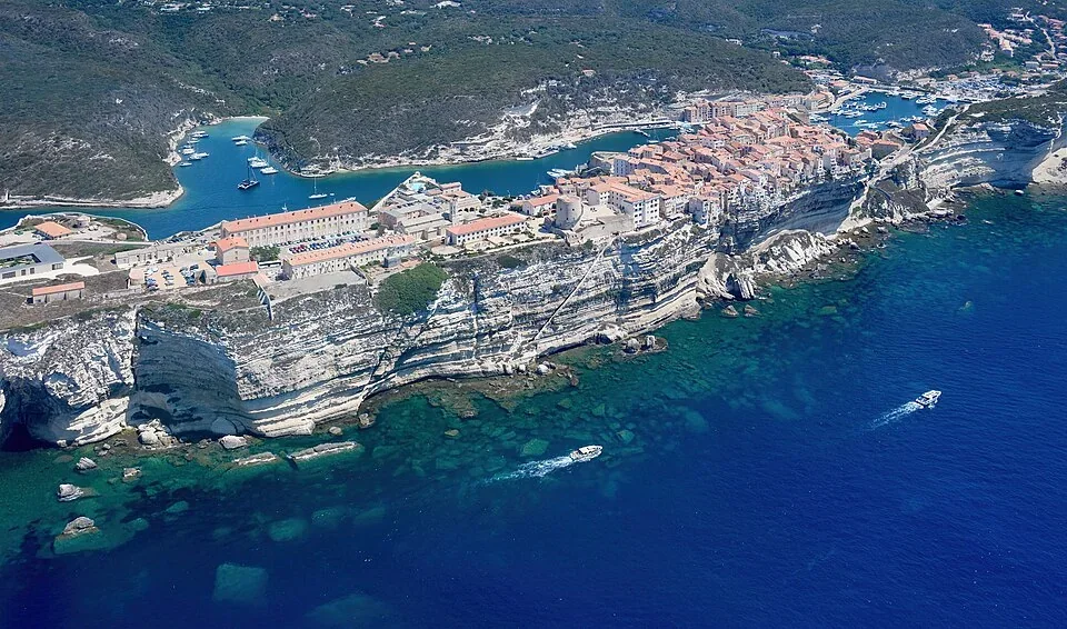 Vue de Bonifacio