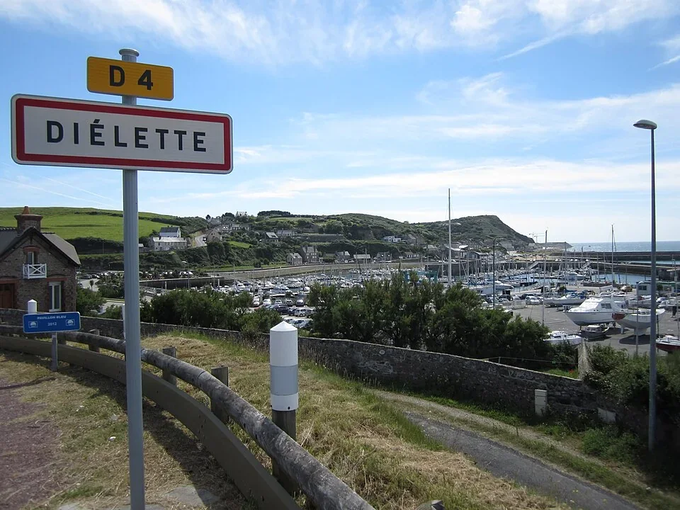 Vue de Diélette