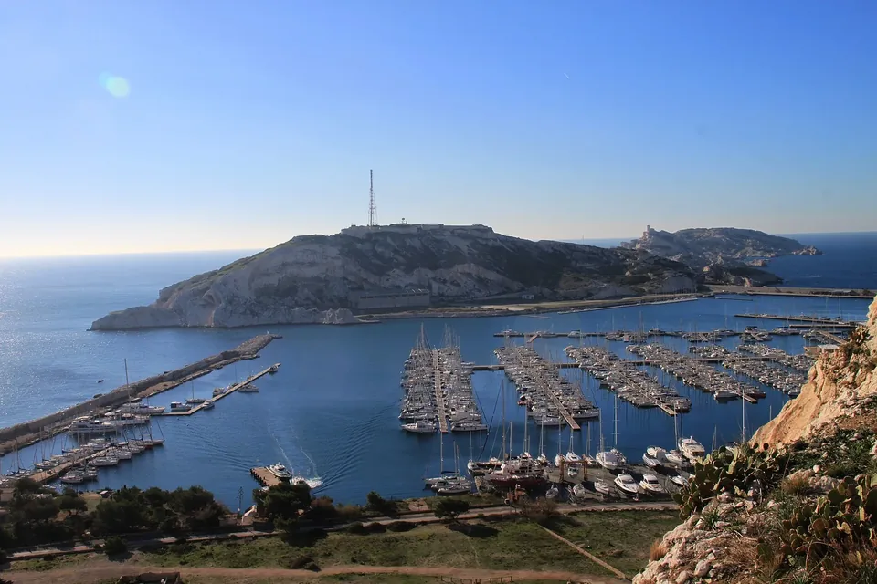 Vue de Îles du Frioul