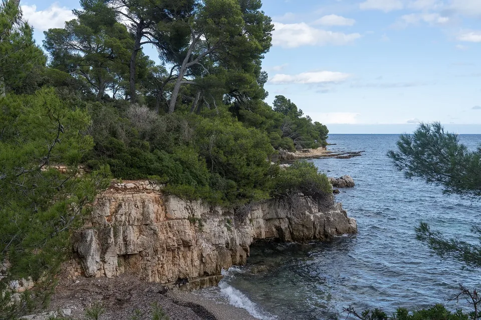 Vue de Île Sainte-Marguerite