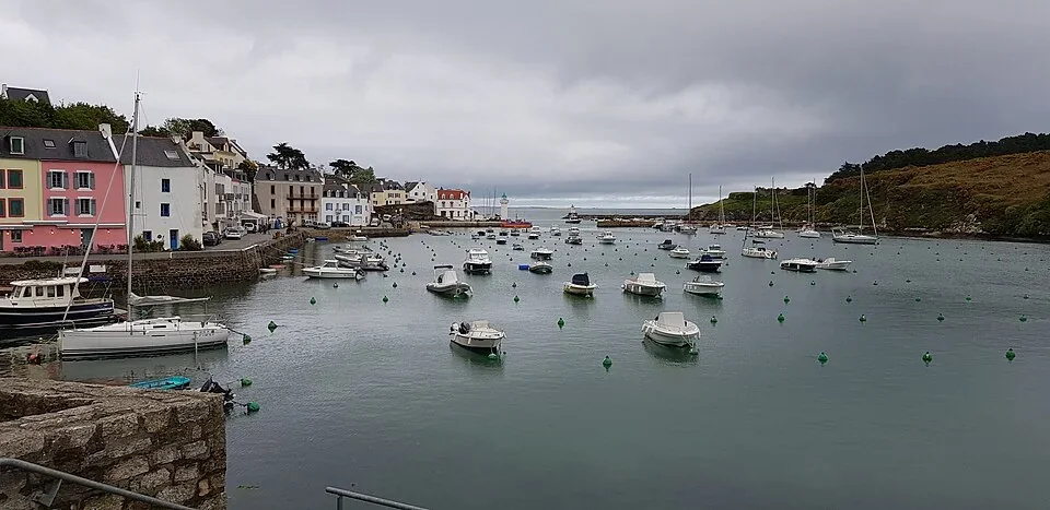 Vue de Sauzon (Belle-Île)
