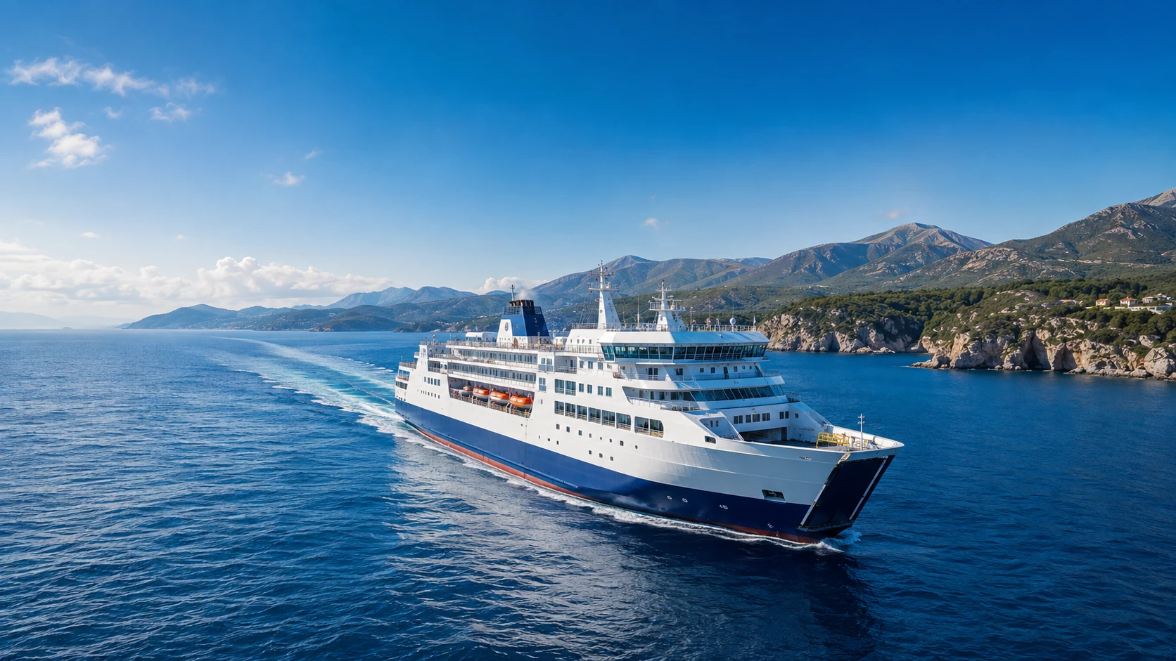 Voyage en ferry en Europe