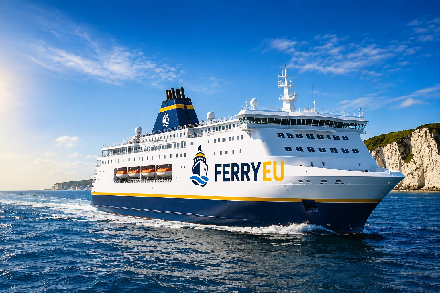 Voyage en ferry en Europe