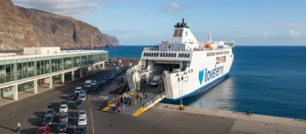 Port desservi par la liaison Santa Cruz de Tenerife–Agaete
