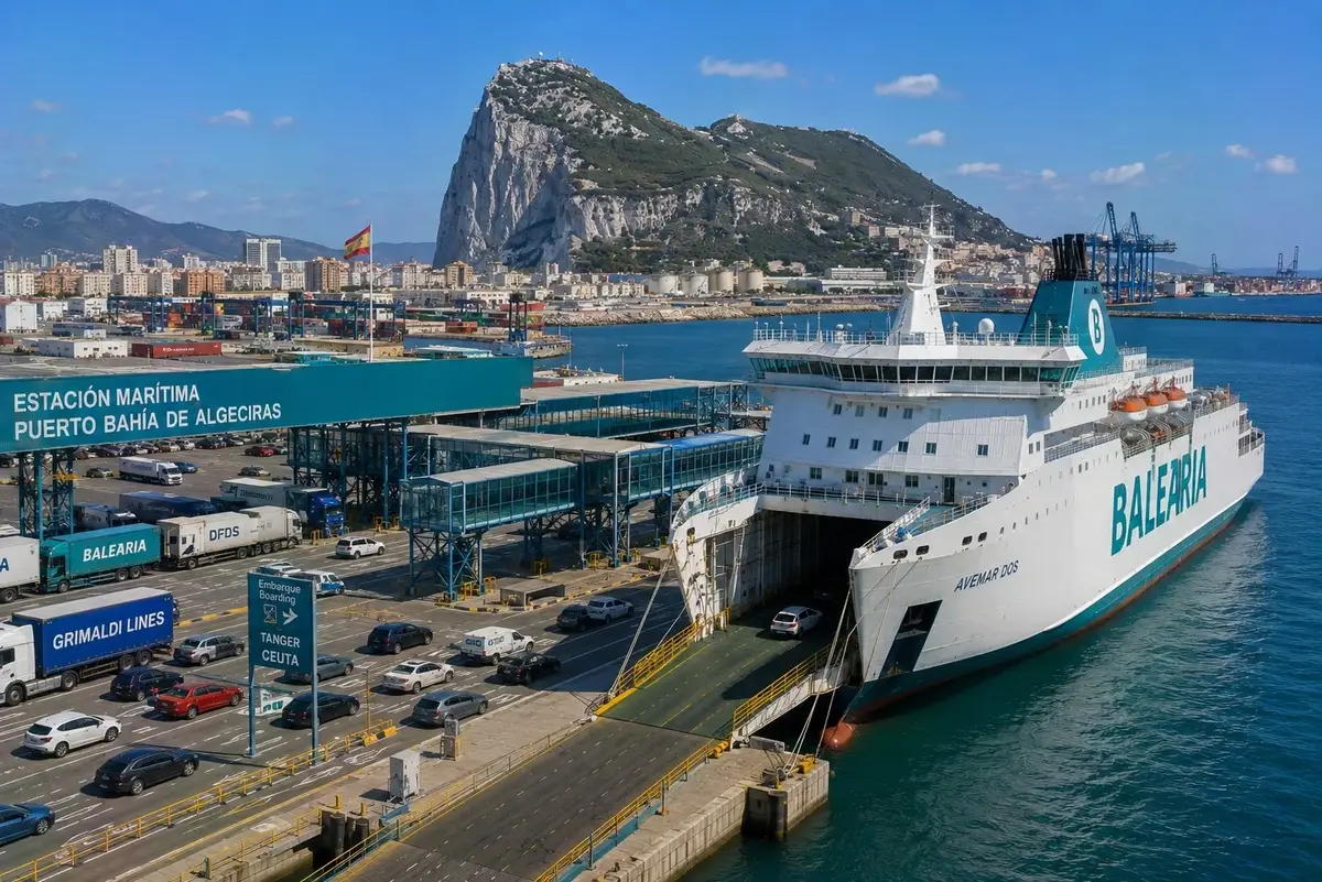 Port desservi par la liaison Algeciras–Tangier Med