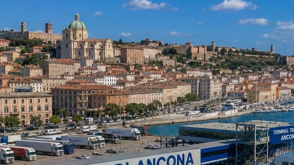 Port desservi par la liaison Ancône–Igoumenitsa