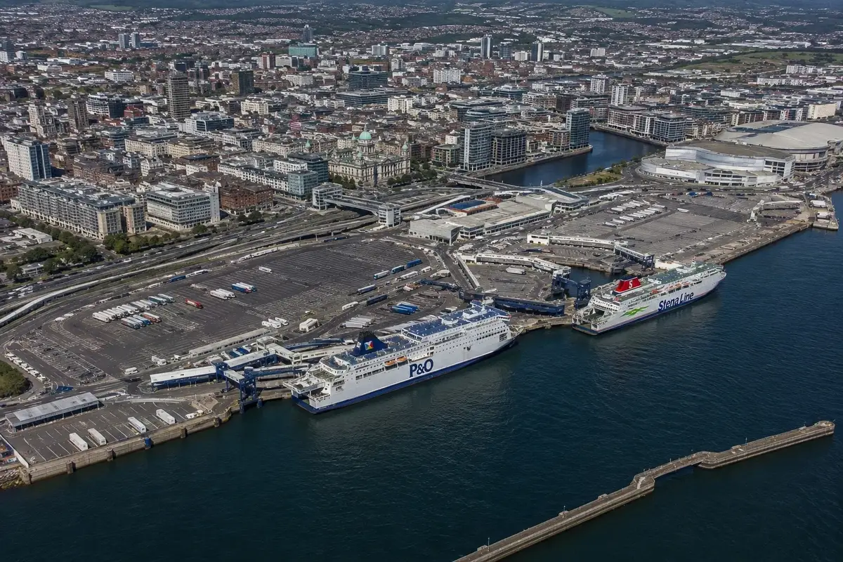 Port ferry de Belfast