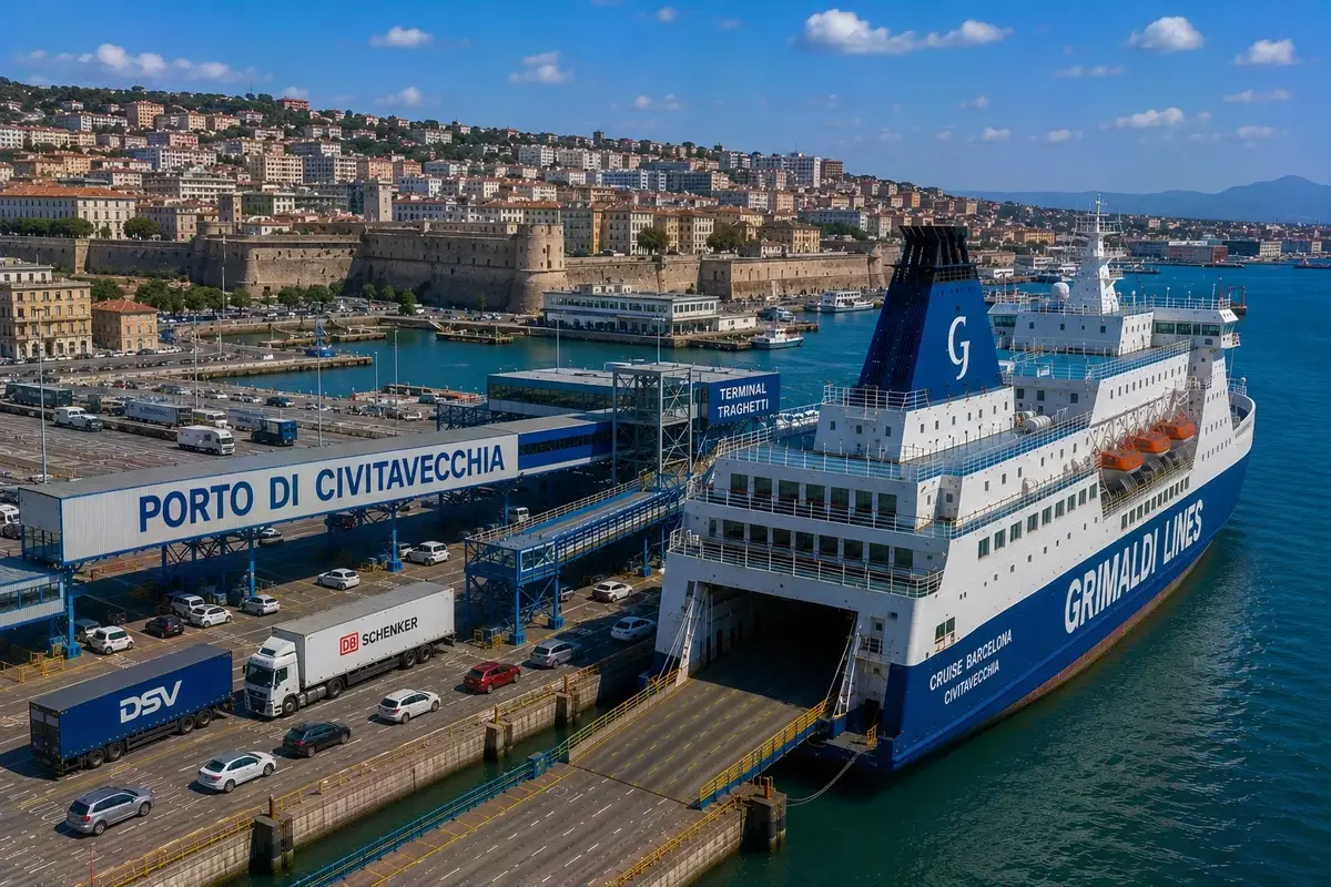 Port desservi par la liaison Civitavecchia–Golfo Aranci