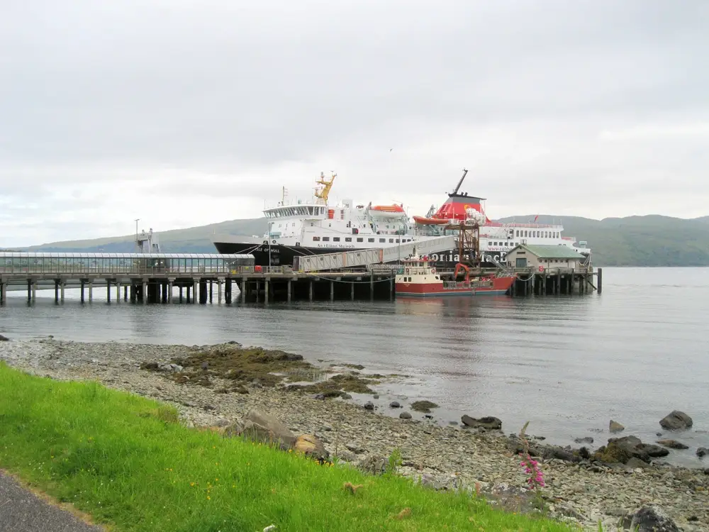 Port desservi par la liaison Oban–Craignure