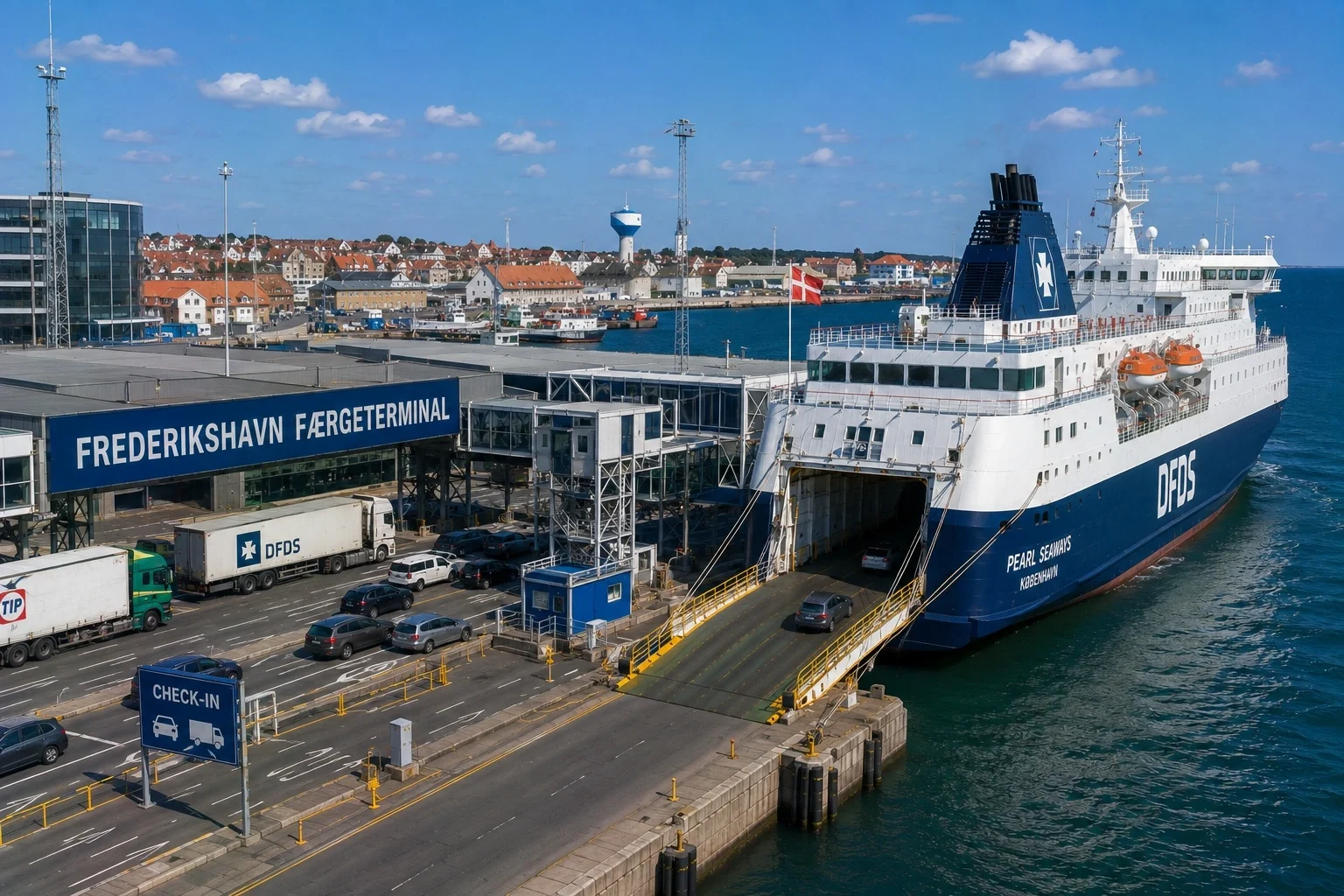 Port ferry de Frederikshavn