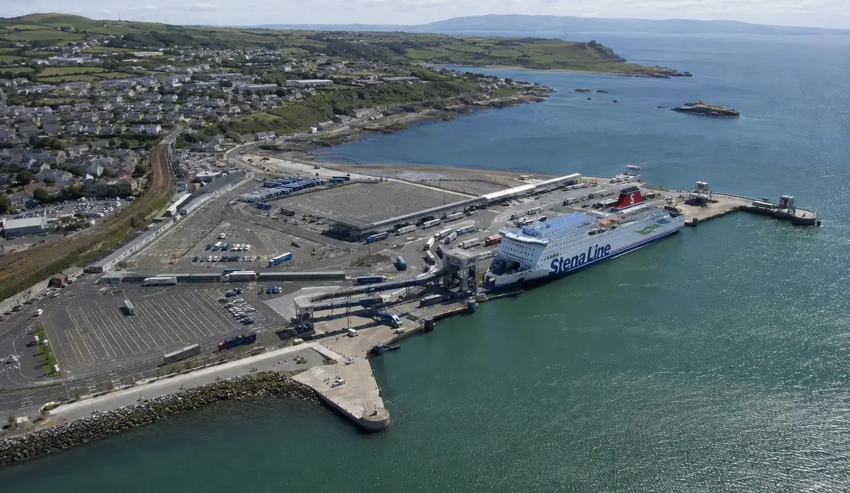 Port desservi par la liaison Holyhead–Dublin