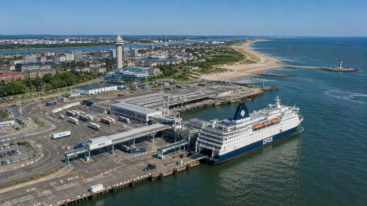 Port ferry de Hook of Holland