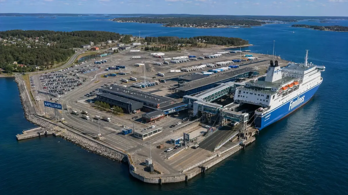 Port ferry de Kapellskär