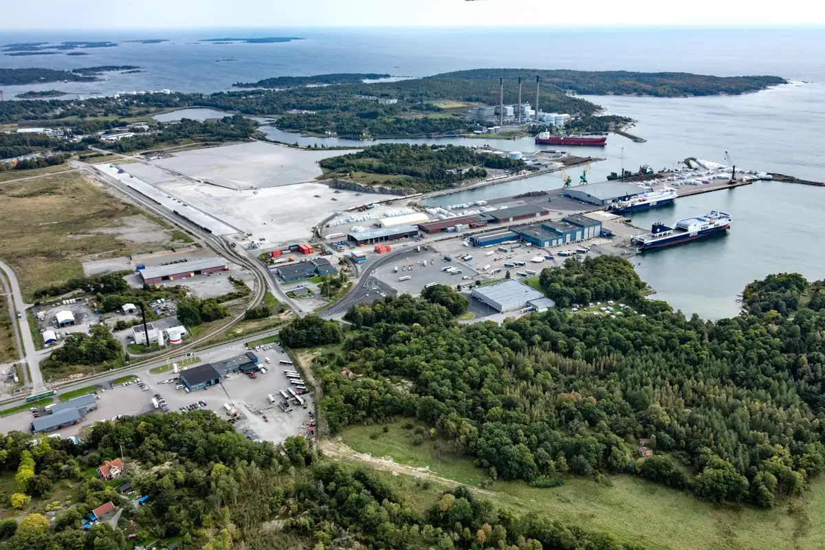 Port desservi par la liaison Gdańsk–Karlshamn