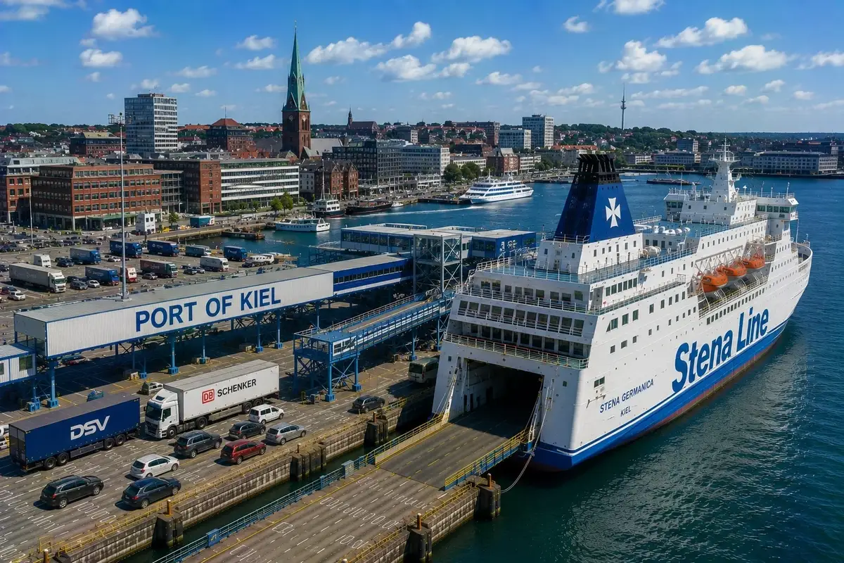 Port ferry de Kiel