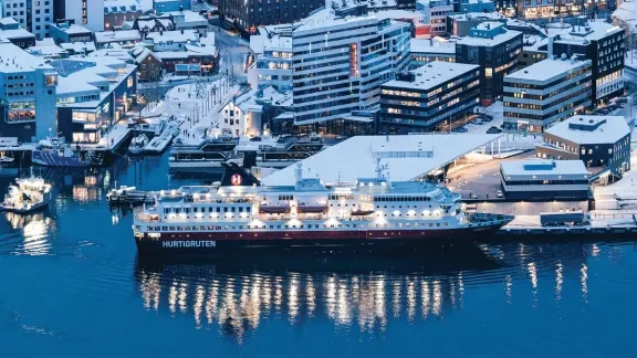 Port desservi par la liaison Bergen–Kirkenes