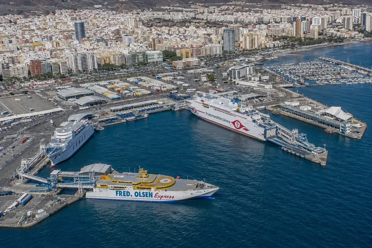 Port desservi par la liaison Morro Jable–Las Palmas