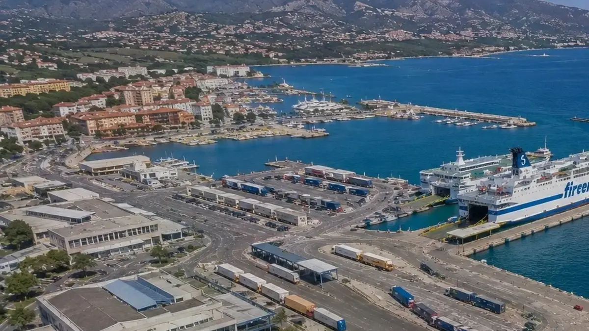 Port desservi par la liaison Civitavecchia–Olbia