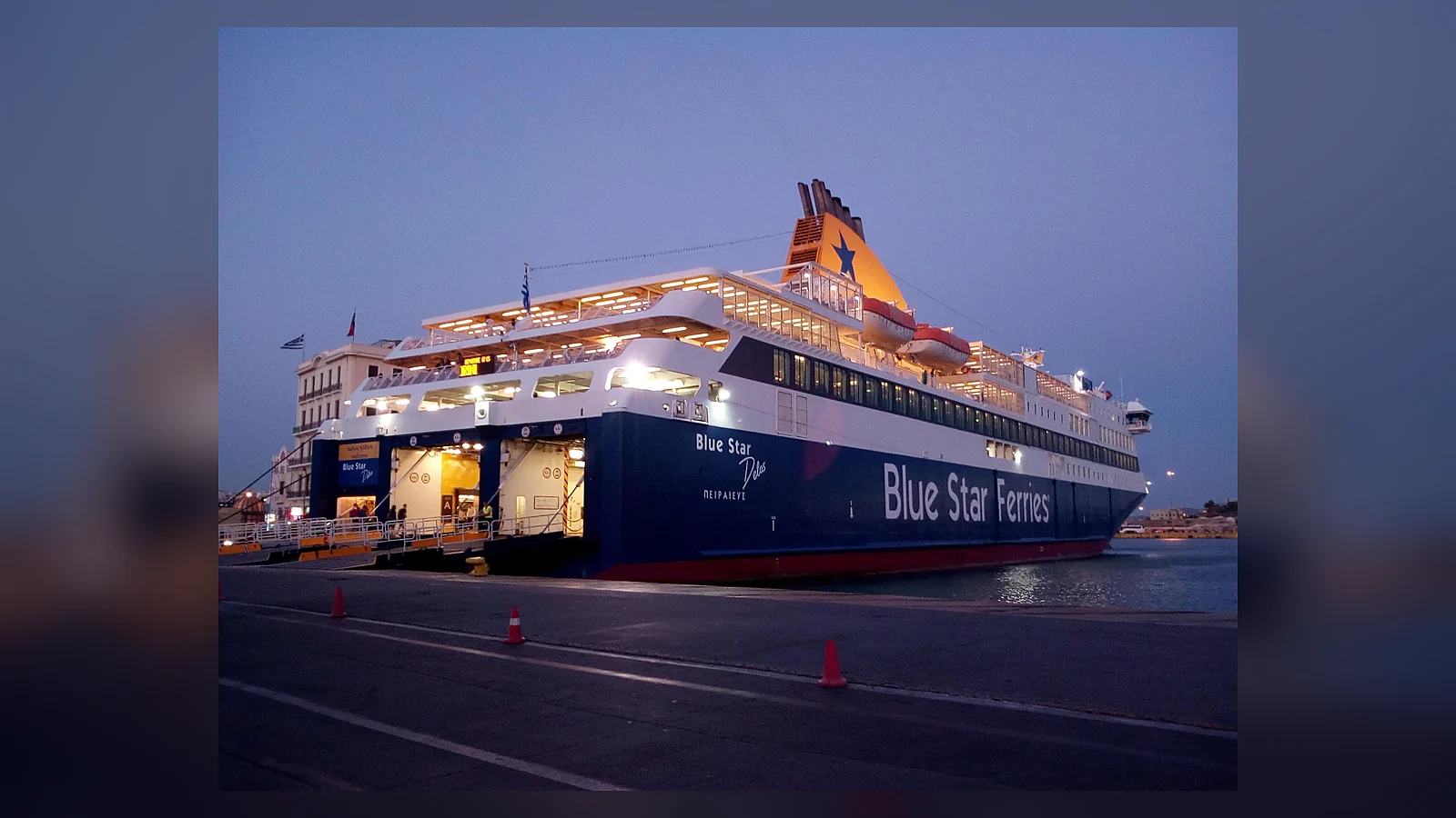 Voyage en ferry en Europe