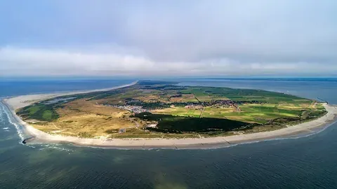Vue d'Ameland, Pays-Bas