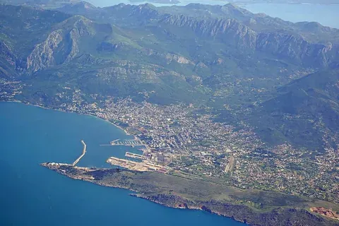 Vue du bar, Monténégro