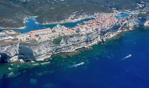 Vue de Bonifacio, France
