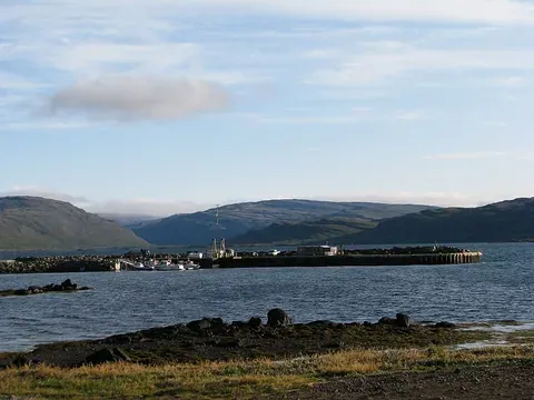 Vue de Brjanslaekur, Islande