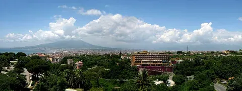 Vue de Castellammare di Stabia, Italie