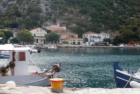 Vue des Frikes, Grèce
