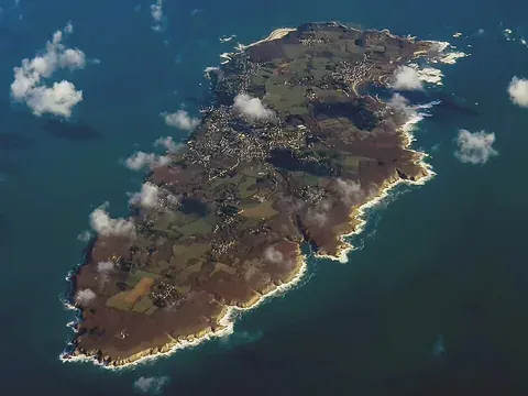 Vue de Groix, France