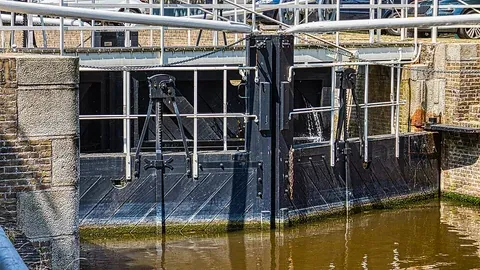 Vue de Harlingen, Pays-Bas
