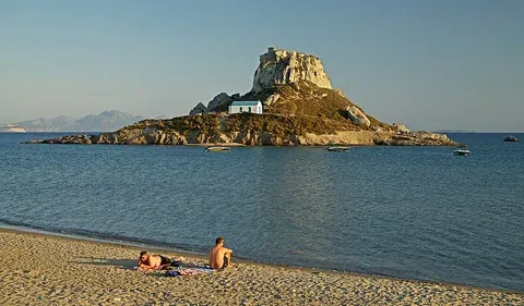 Vue de Kefalos, Grèce