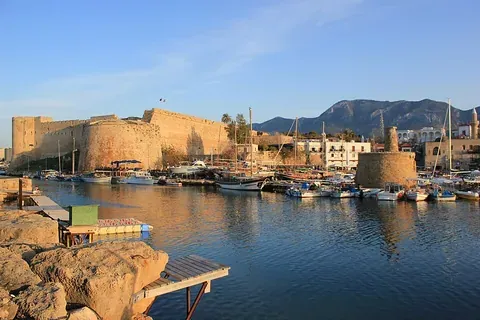 Vue de Kyrenia, Chypre