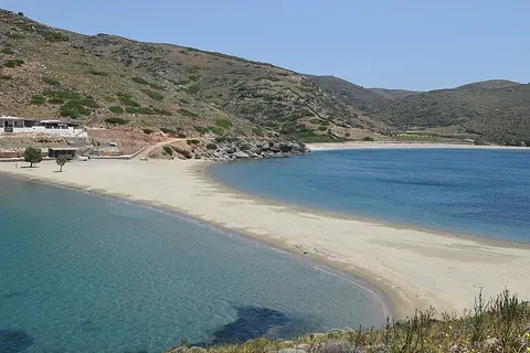 Vue de Kythnos, Grèce