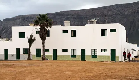 Vue de La Graciosa (Caleta del Sebo), Espagne